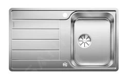 Blanco Classimo - Lavello, 86x50 Cm, Con Comando Dello Scarico, InFino, Acciaio Inox Spazzolato 525330