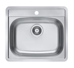 Alveus Set - Set Lavello More 10, Baterie Riviera + Regalo, Cromo SETA738 -Forniture Per Attrezzature Da Cucina 71608de4874b5793cdddba7b