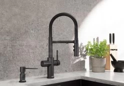 Blanco Catris S - Miscelatore Da Lavello, Con Braccio Di Erogazione Flessibile E Funzione Di Filtraggio, Nero Opaco 526707 -Forniture Per Attrezzature Da Cucina 71d1fba56a54d7983efb9fd9