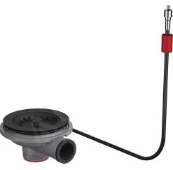 Franke Accessori - Piletta Girevole A Setaccio Colorline, Nero Opaco 112.0656.939