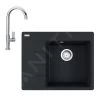 Franke Set - Set G222, Lavello In Fragranite CNG 611-62 TL/7 E Miscelatore FP 0408.031, Nero Opaco 114.0650.769 -Forniture Per Attrezzature Da Cucina 728aa22f7f79dc339f2f693f