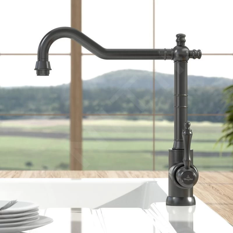 Villeroy & Boch Avia 2.0 - Miscelatore Da Lavello, Antracite 92400005 7 Villeroy & Boch Avia 2.0 - Miscelatore Da Lavello, Antracite 92400005 - immagine 5