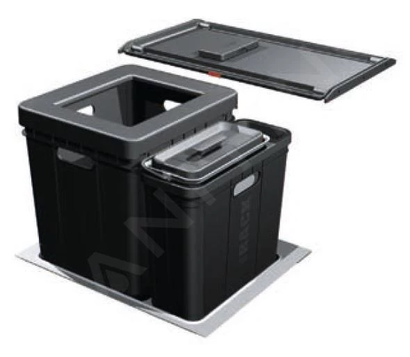 Franke Differenziatori - Cestino Portarifiuti Incorporato Composta 350-60 121.0307.526 3 Franke Differenziatori - Cestino Portarifiuti Incorporato Composta 350-60 121.0307.526