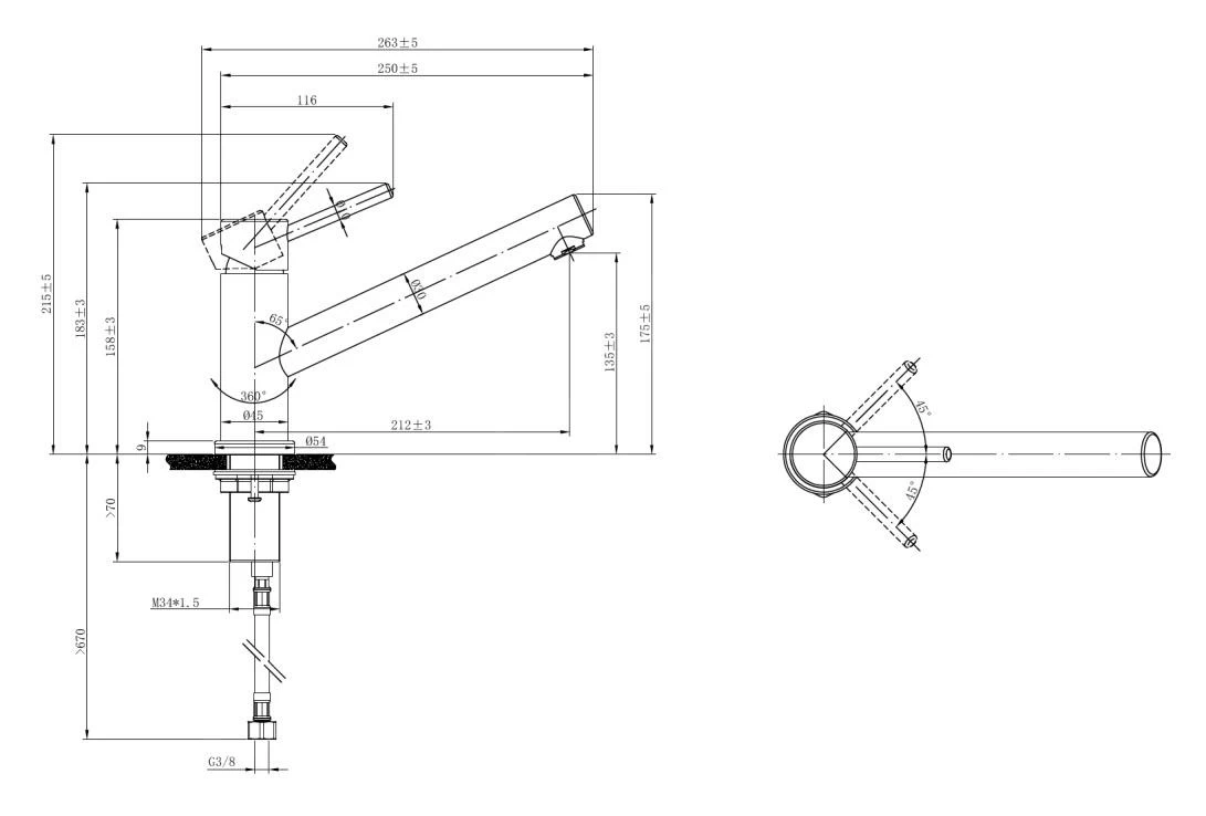 Villeroy & Boch Como - Miscelatore Da Lavello Con Bocca Di Erogazione Estraibile, Sottofinestra, Antracite 92580005 4 Villeroy & Boch Como - Miscelatore Da Lavello Con Bocca Di Erogazione Estraibile, Sottofinestra, Antracite 92580005 - immagine 2