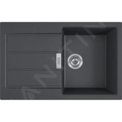 Franke Set - Set T81, Lavello In Tectonite S2D 611-78 E Miscelatore SAMOA, Nero/cromo 143.0618.709 -Forniture Per Attrezzature Da Cucina 77f4049f3009817f35e7fae6