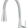 Novaservis Ferro - Miscelatore Da Lavello Con Braccio Di Erogazione Flessibile E Doccetta, Grigio/cromo 70720,0S -Forniture Per Attrezzature Da Cucina 78852dfa7248381eea55b303