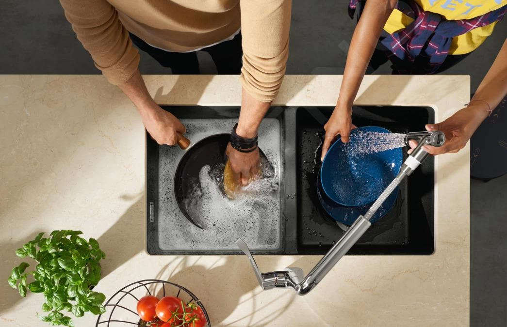 Hansgrohe M71 - Miscelatore Da Lavello M7116-H320 Con Doccetta Estraibile, SBOX, Cromato 73801000 6 Hansgrohe M71 - Miscelatore Da Lavello M7116-H320 Con Doccetta Estraibile, SBOX, Cromato 73801000 - immagine 4