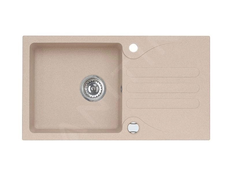 Alveus Set - Set Lavello Galapagos 30 E Miscelatore Tonia, Beige SETA125 5 Alveus Set - Set Lavello Galapagos 30 E Miscelatore Tonia, Beige SETA125 - immagine 3