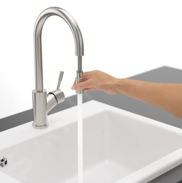 Villeroy & Boch Umbrella - Miscelatore Da Lavello Con Bocca Di Erogazione Estraibile, Acciaio Inox 925400LC 7 Villeroy & Boch Umbrella - Miscelatore Da Lavello Con Bocca Di Erogazione Estraibile, Acciaio Inox 925400LC - immagine 5