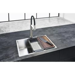 Franke Accessori - Set Accessori Per Lavello, Acciaio Inox/plastica Nera 112.0619.946 -Forniture Per Attrezzature Da Cucina 808daaa125b4d9a6632f1256