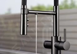 Blanco Catris S - Miscelatore Da Lavello, Con Braccio Di Erogazione Flessibile E Funzione Di Filtraggio, Nero Opaco 526707 -Forniture Per Attrezzature Da Cucina 80d65754fb6c35a4a8165158