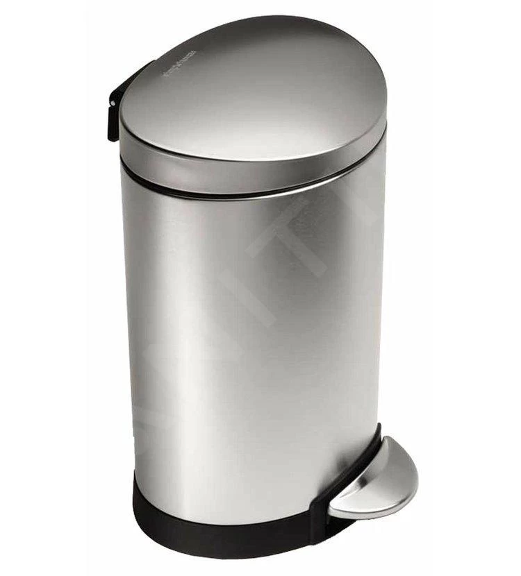 Simplehuman Pattumiere - Pattumiera 6 L, Acciaio Inox Spazzolato CW1834CB 5 Simplehuman Pattumiere - Pattumiera 6 L, Acciaio Inox Spazzolato CW1834CB - immagine 3