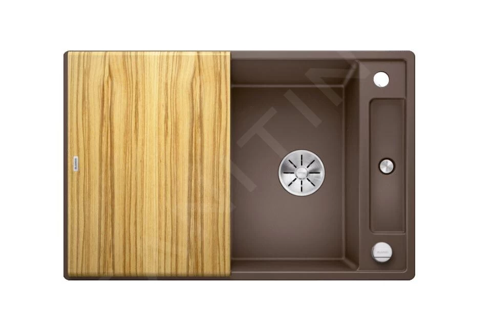 Blanco Axia III 45 - Lavello In Silgranit, 780x510 Mm, Con Accessori, InFino, Caffé 523182 5 Blanco Axia III 45 - Lavello In Silgranit, 780x510 Mm, Con Accessori, InFino, Caffé 523182 - immagine 3