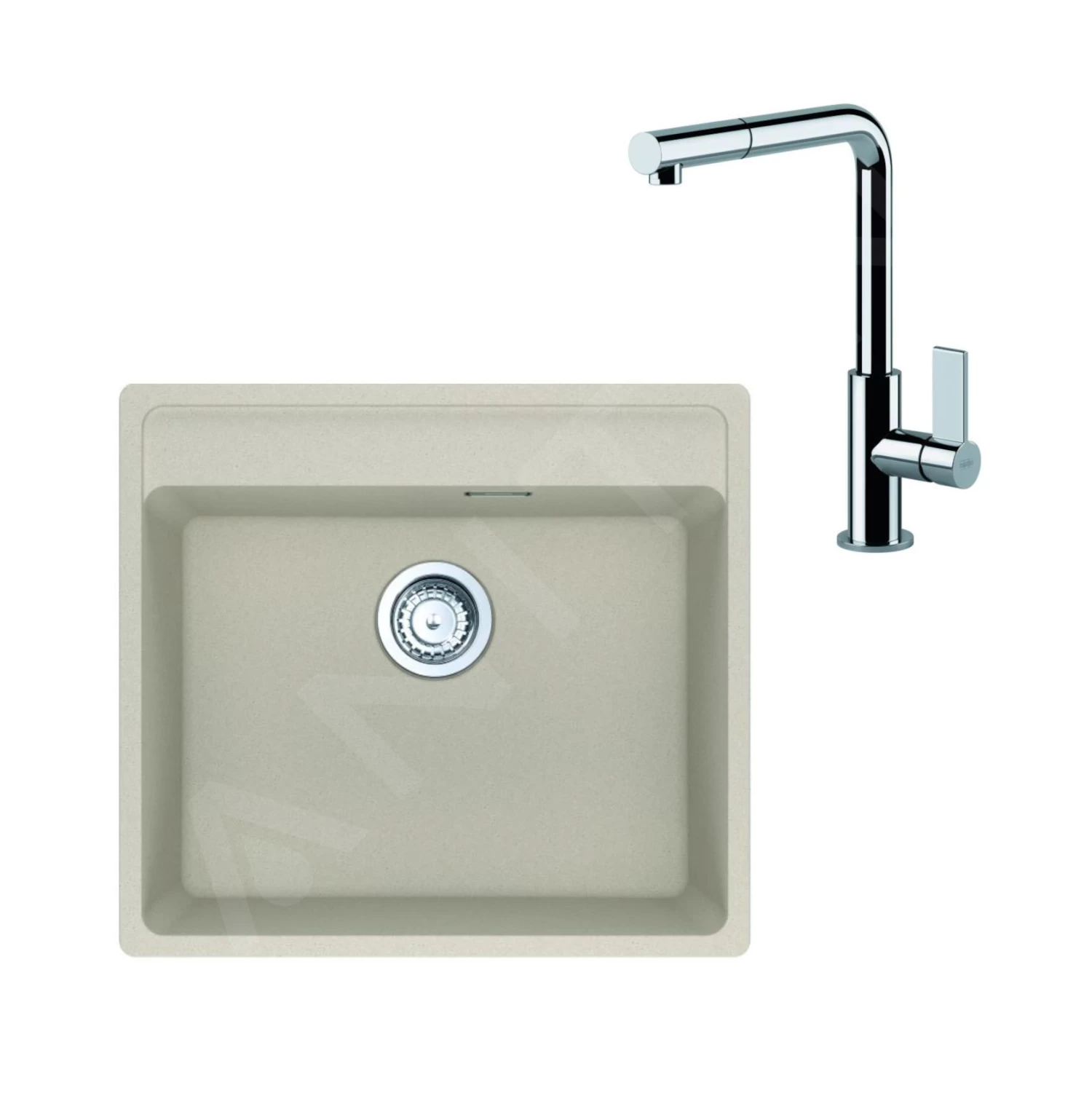 Franke Set - Set G247, Lavello In Fragranite MRG 610-52 RTL E Miscelatore FN 7394.031, Sahara/cromo 114.0675.636 3 Franke Set - Set G247, Lavello In Fragranite MRG 610-52 RTL E Miscelatore FN 7394.031, Sahara/cromo 114.0675.636