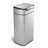 Simplehuman Pattumiere - Pattumiera 30 L, Touch-bar, Acciaio Inox Spazzolato CW2015
