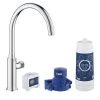 Grohe Blue Pure - Set Rubinetto Per Lavello Mono Con Dispositivo Di Filtraggio, Cromo 30387000 -Forniture Per Attrezzature Da Cucina 862923face21463ae70564f8