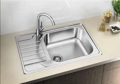 Blanco Dinas XL 6 - Lavello, 780x500 Mm, Acciaio Inox Spazzolato 525121 7 Blanco Dinas XL 6 - Lavello, 780x500 Mm, Acciaio Inox Spazzolato 525121 -Forniture Per Attrezzature Da Cucina 8777fcc44db99a3b689edad2