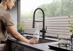 Blanco Catris S - Miscelatore Da Lavello, Con Braccio Di Erogazione Flessibile E Funzione Di Filtraggio, Nero Opaco 526707 -Forniture Per Attrezzature Da Cucina 88c05bbb942fd4fd3fd299c9