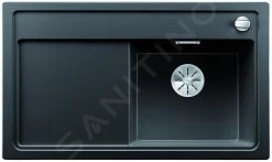 Blanco Zenar 45 - Lavello In Silgranit, 860x510 Mm, Con Comando Remoto Dello Scarico, Nero 526037