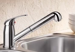 Blanco Daras S - Miscelatore Da Lavello Con Bocca Di Erogazione Estraibile, Cromo 517731 -Forniture Per Attrezzature Da Cucina 8a438710f76a3261f119b276