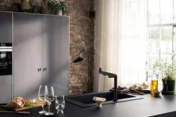 Hansgrohe Aqittura M91 - Miscelatore Da Lavello Con Dispositivo Di Filtraggio, Nero Opaco 76804670 -Forniture Per Attrezzature Da Cucina 8b601411450c491b78893bb9