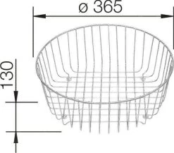 Blanco Accessori - Cesto Universale Per Lavello, Diametro 365 Mm, Acciaio Inox 220574 -Forniture Per Attrezzature Da Cucina 8d50d8a44acc7a7daa432032