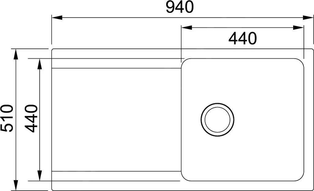 Franke Set - Set T98, Lavello In Tectonite OID 611 E Miscelatore FP 9000.031, Grigio/cromo 143.0675.702 4 Franke Set - Set T98, Lavello In Tectonite OID 611 E Miscelatore FP 9000.031, Grigio/cromo 143.0675.702 - immagine 2
