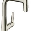 Hansgrohe Talis Select M51 - Miscelatore Da Lavello M5117-H220 Con Doccetta Estraibile, SBOX, Simil Inox 73868800 -Forniture Per Attrezzature Da Cucina 8f161127fc52885a81fe910c