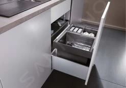 Blanco Flexon II - Pattumiera Ad Incasso, Differenziata, 46 L 521473 -Forniture Per Attrezzature Da Cucina 91fe934210d1ca9b98fba614