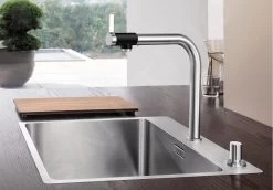 Blanco Vonda - Miscelatore Da Lavello, Acciaio Inox Spazzolato 518435 13 Blanco Vonda - Miscelatore Da Lavello, Acciaio Inox Spazzolato 518435 -Forniture Per Attrezzature Da Cucina 92e185b3b40a74b51534255d