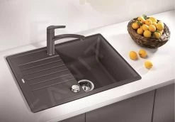 Blanco Zia 45 - Lavello In Silgranit, 680x500 Mm, Con Comando Remoto Dello Scarico, Nero 526008 -Forniture Per Attrezzature Da Cucina 932c9906e3ab490c7df8d5b7