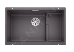 Blanco Subline 700 - Lavello In Silgranit, 730x460 Mm, Con Accessori, Grigio Roccia 523453