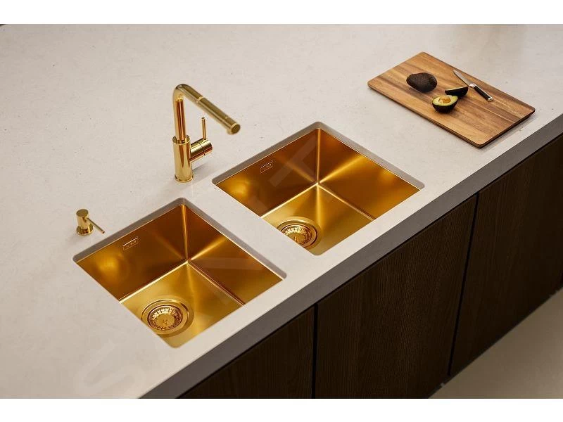 Alveus Quadrix Monarch - Lavello 390x450 Mm, Bronze 1103318 6 Alveus Quadrix Monarch - Lavello 390x450 Mm, Bronze 1103318 - immagine 4