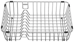 Blanco Accessori - Cesto Portastoviglie Naya, 406x251 Mm, Acciaio Inox 231692