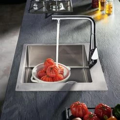 Hansgrohe Lavelli - Lavello Ad Incasso S711-F450, Acciaio Inox 43301800 8 Hansgrohe Lavelli - Lavello Ad Incasso S711-F450, Acciaio Inox 43301800 -Forniture Per Attrezzature Da Cucina 956aa090e4d80bc3309eb4bb