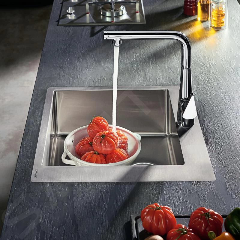 Hansgrohe Lavelli - Lavello Ad Incasso S711-F450, Acciaio Inox 43301800 5 Hansgrohe Lavelli - Lavello Ad Incasso S711-F450, Acciaio Inox 43301800 - immagine 3