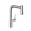 Hansgrohe Metris - Miscelatore Monocomando 220 Per Lavello Con Doccetta Estraibile, Cromato 14834000