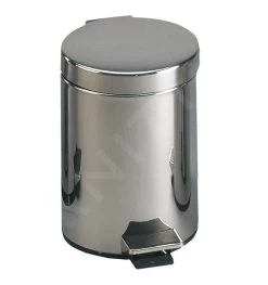 Sanela Pattumiere In Acciaio Inox - Pattumiera In Acciaio Inox, 5 L, Opaco SLZN 11X