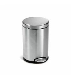 Simplehuman Pattumiere - Pattumiera 4,5 L, Acciaio Inox Spazzolato CW1852CB