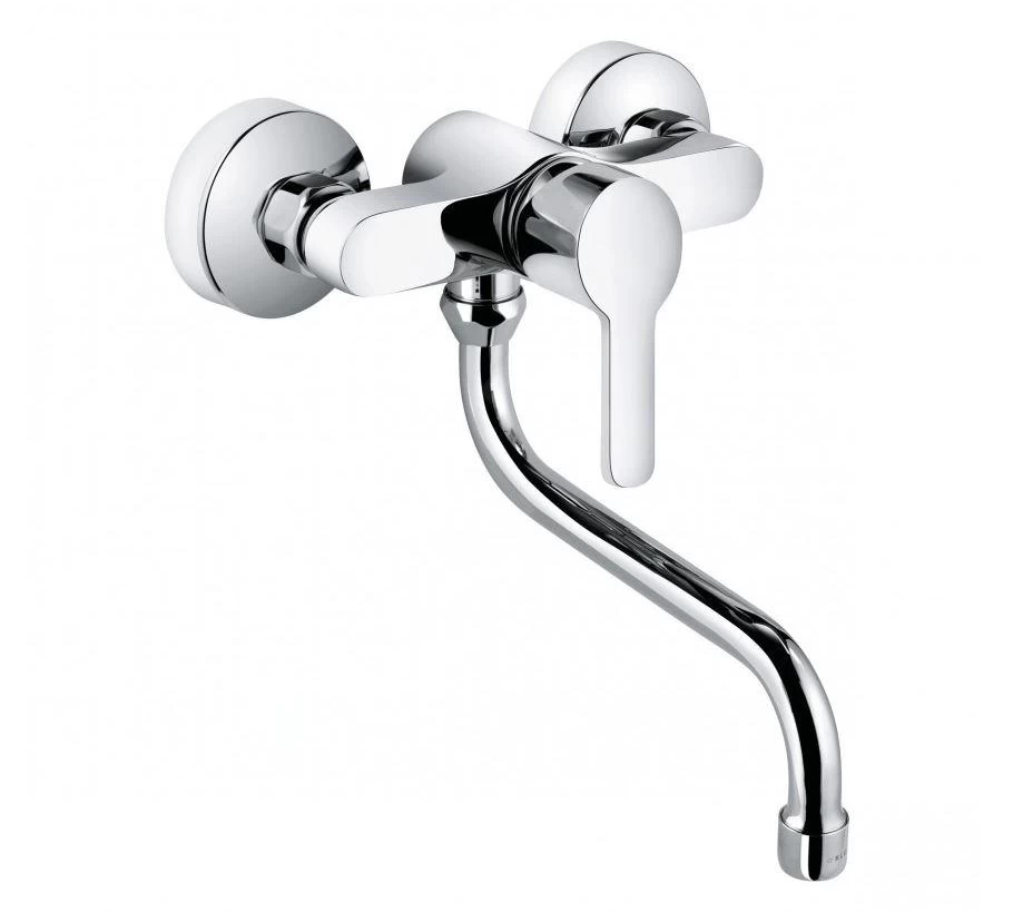 Kludi Logo Neo - Miscelatore Monocomando Per Lavello, Cromato 379240575 3 Kludi Logo Neo - Miscelatore Monocomando Per Lavello, Cromato 379240575