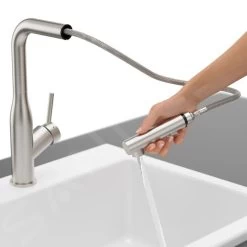 Villeroy & Boch Subway Style Shower - Miscelatore Da Lavello Con Doccetta Estraibile, Acciaio Inox 928500LC -Forniture Per Attrezzature Da Cucina 98f2796e6fe6da6b060e4ce0