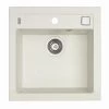 Alveus Formic - Lavello In Granito 520x510 Mm, Con Comando Dello Scarico, Arctic 1128395 -Forniture Per Attrezzature Da Cucina 9f5555903ced4ede60058f23