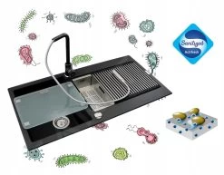 Franke Set - Set G212, Lavello In Fragranite CNG 611-62 TL/2 E Miscelatore Samoa, Onice/cromo 114.0650.742 -Forniture Per Attrezzature Da Cucina PHOTO 493