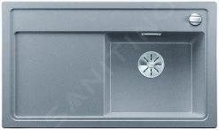 Blanco Zenar 45 - Lavello In Silgranit, 860x510 Mm, Con Comando Remoto Dello Scarico, Color Alluminio 523786