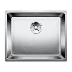 Blanco Andano 500 - Lavello, 540x440 Mm, Bordo Piatto, Acciaio Inox 522965