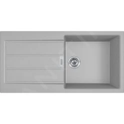 Franke Set - Set Da Cucina T108, Lavello In Tectonite S2D 611-100 E Miscelatore FP 9000.31, Grigio/cromo 143.0675.738 -Forniture Per Attrezzature Da Cucina a40b36ccffe18f5e89df1091