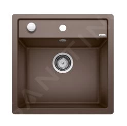 Blanco Dalago 5 - Lavello In Silgranit, 505x500 Mm, Con Comando Di Scarico, Caffé 518536