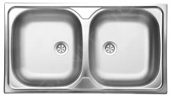 Novaservis Lavelli - Lavello 450x800 Mm Senza Troppopieno, Acciaio Inox DR45/80