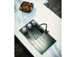 Alveus Cadit - Lavello In Granito 790x500 Mm, Con Comando Dello Scarico, Carbon 1132026 11 Alveus Cadit - Lavello In Granito 790x500 Mm, Con Comando Dello Scarico, Carbon 1132026 -Forniture Per Attrezzature Da Cucina a83d18c00917199f55d2f939