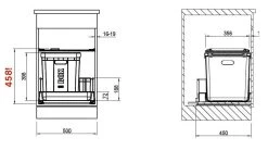 Franke Differenziatori - Cestino Portarifiuti Incorporato 350-50 121.0307.554 -Forniture Per Attrezzature Da Cucina aa8decb9831d597db8781ae6